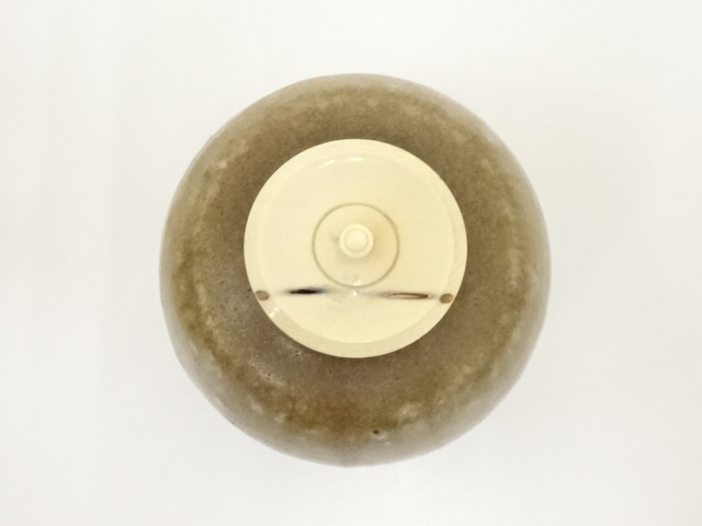 道具 ] - 道具 備前焼 人間国宝山本陶秀造 文琳茶入（共箱）□z